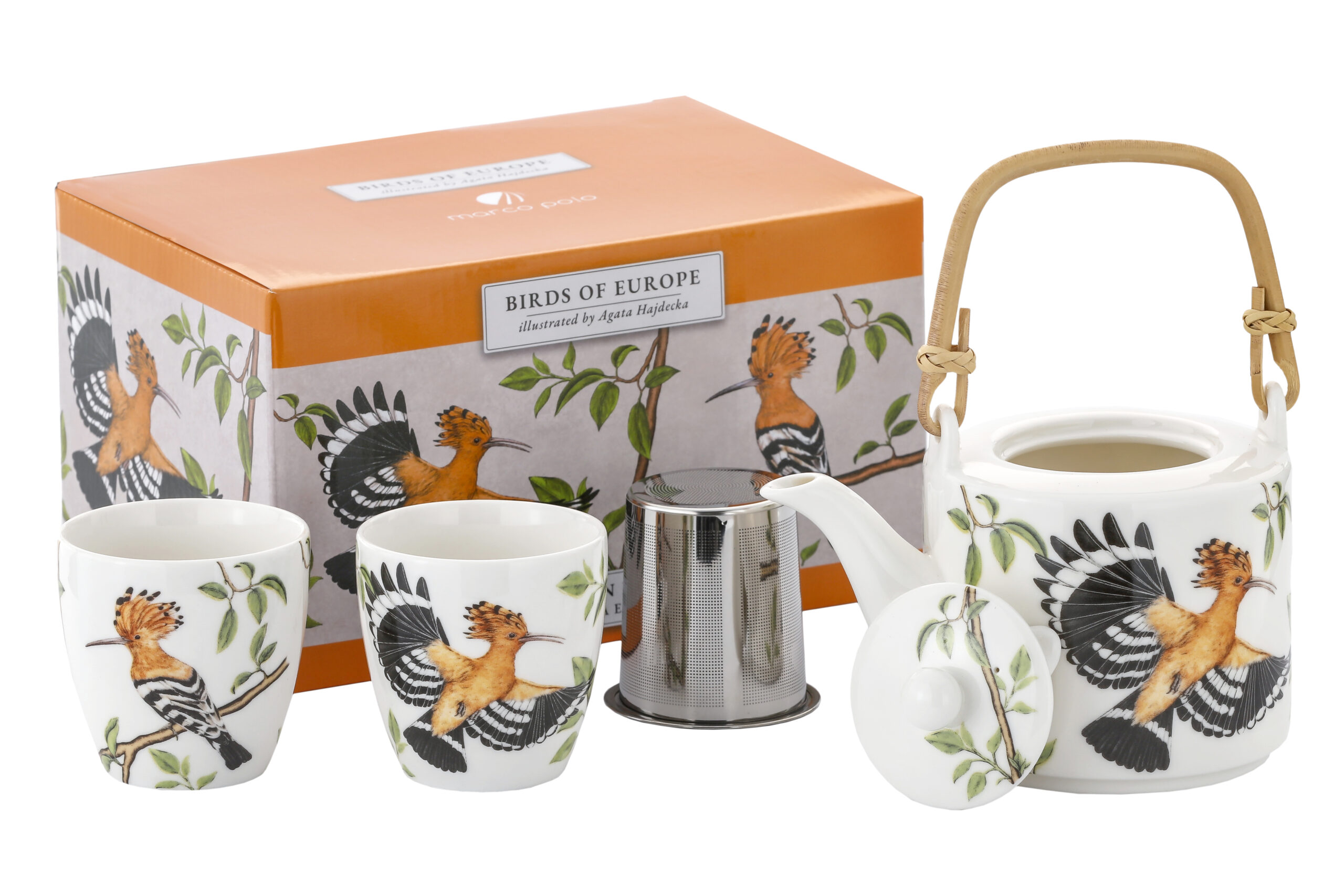 Zestaw do parzenia herbaty Ptaki Polski Gil