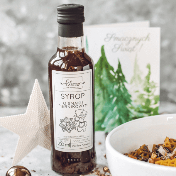 Syrop o smaku piernikowym 200 ml Eterno