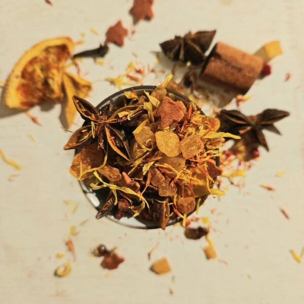 Herbata owocowa Świąteczne Mango