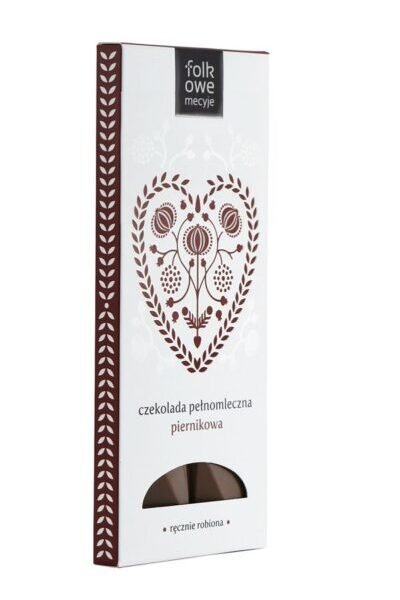Czekolada Pełnomleczna Piernikowa – Folkowe Mecyje
